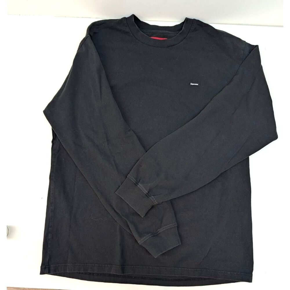 Supreme Small Box Long Sleeve Tee, size L